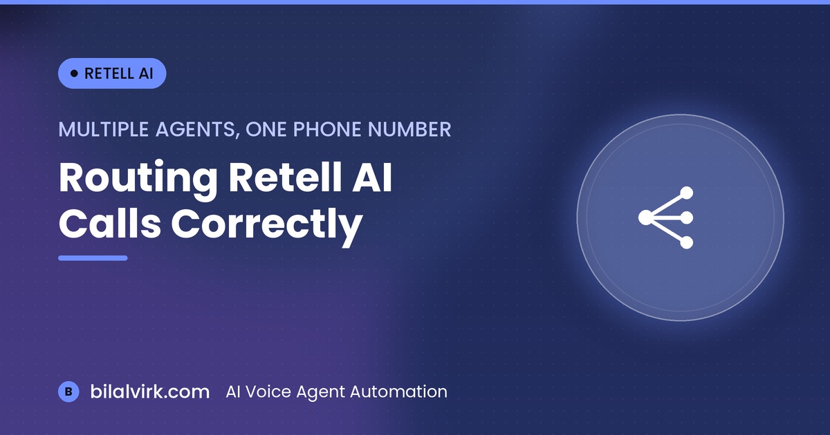 Retell AI Multiple Agents on One Phone Number: How It Works